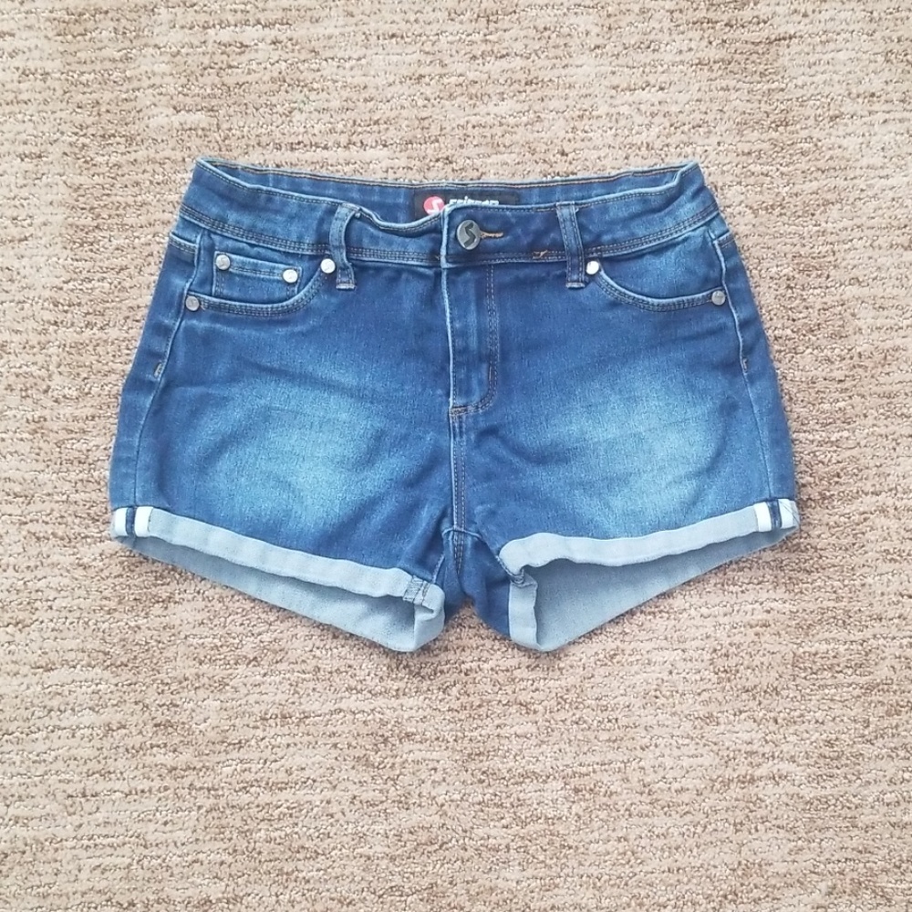 Low Rise Jean Shorts